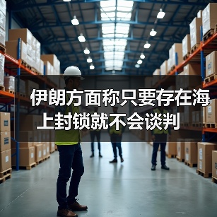 伊朗方面称只要存在海上封锁就不会谈判