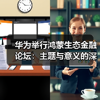 华为举行鸿蒙生态金融论坛：主题与意义的深度剖析（图4）
