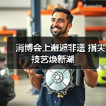 消博会上邂逅非遗 指尖技艺焕新潮（图2）