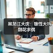 黑龙江大庆：雄性大鸨翻花求偶（图2）
