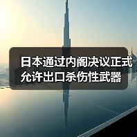 日本通过内阁决议正式允许出口杀伤性武器