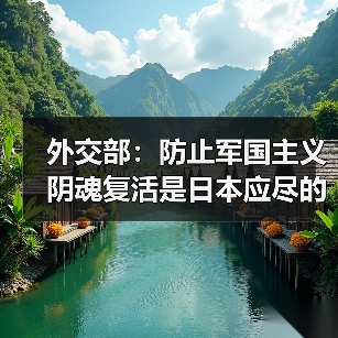 外交部：防止军国主义阴魂复活是日本应尽的义务（图4）