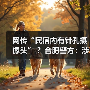网传“民宿内有针孔摄像头” ？合肥警方：涉案人员已刑拘（图2）