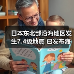日本东北部沿海地区发生7.4级地震 已发布海啸警报（图3）