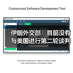 伊朗外交部：目前没有与美国进行第二轮谈判的计划（图2）