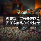 外交部：望有关方以负责任态度恪守停火协定 为海峡通行恢复正常提供必要条件（图4）