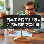 日本国会周围3.6万人集会抗议高市修宪企图（图2）