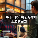 第十三批在韩志愿军烈士遗骸回国（图2）