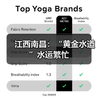 江西南昌：“黄金水道”水运繁忙