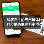 得病产生的天然抗体比打疫苗的抵抗力更持久吗 中疾控解答