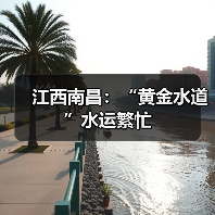 江西南昌：“黄金水道”水运繁忙（图4）