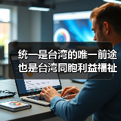 统一是台湾的唯一前途 也是台湾同胞利益福祉所系