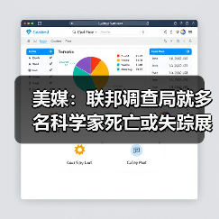 美媒：联邦调查局就多名科学家死亡或失踪展开调查