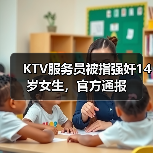 KTV服务员被指强奸14岁女生，官方通报（图2）