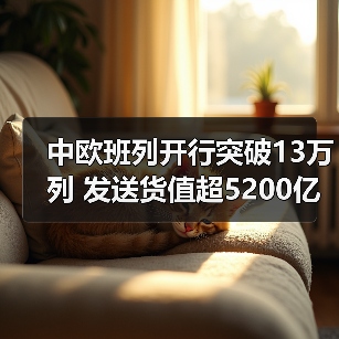 中欧班列开行突破13万列 发送货值超5200亿美元（图2）