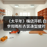 《太平年》横店开机 白宇周雨彤古装造型登对亮相（图4）