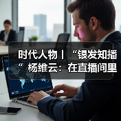 时代人物丨“银发知播”杨维云:在直播间里,回应那些识字的渴望(图2) 时代人物丨“银发知播”杨维云:在直播间里,回应那些识字的渴望(图2)