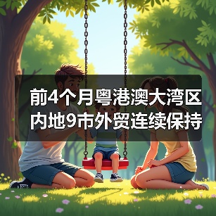 前4个月粤港澳大湾区内地9市外贸连续保持两位数增长（图4）