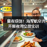 海军航空兵夜间战训强化应急作战能力