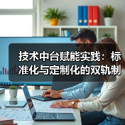 技术中台赋能实践:标准化与定制化的双轨制创新密码(图1) 技术中台赋能实践:标准化与定制化的双轨制创新密码(图1)