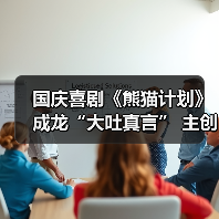 国庆喜剧《熊猫计划》成龙“大吐真言” 主创空降北京影城送熊猫福利