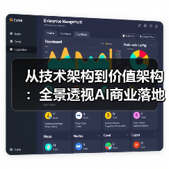 从技术架构到价值架构:全景透视AI商业落地的三重跃迁(图2) 从技术架构到价值架构:全景透视AI商业落地的三重跃迁(图2)