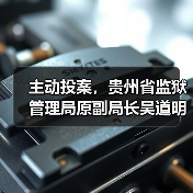 主动投案，贵州省监狱管理局原副局长吴道明接受审查调查（图3）