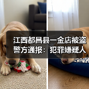 江西都昌县一金店被盗 警方通报：犯罪嫌疑人被抓获（图4）