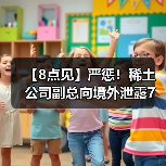 【8点见】严惩！稀土公司副总向境外泄露7项国家秘密