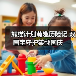 熊猫计划萌趣历险记 双国宝守护笑翻国庆（图2）