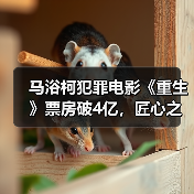 马浴柯犯罪电影《重生》票房破4亿，匠心之作为何持续走高？（图2）