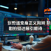 张哲通变身正义狗熊 新剧拍摄进展引期待（图4）
