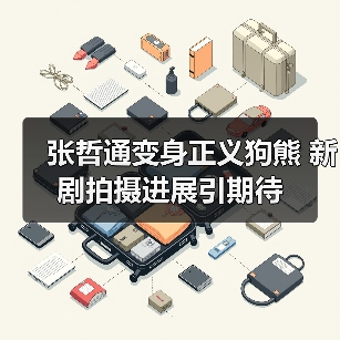 张哲通变身正义狗熊 新剧拍摄进展引期待（图2）