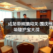 成龙带熊猫闯关 国庆档萌趣护宝大战(图1) 成龙带熊猫闯关 国庆档萌趣护宝大战(图1)