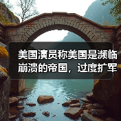 美国演员称美国是濒临崩溃的帝国，过度扩军、债台高筑、文化颓废（图3）
