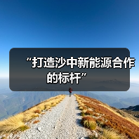 “打造沙中新能源合作的标杆”(图3) “打造沙中新能源合作的标杆”(图3)