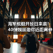 海军舰艇开放日来袭！40艘舰艇邀你近距离参观（图4）