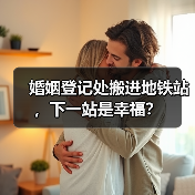 婚姻登记处搬进地铁站，下一站是幸福？