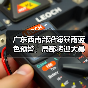 广东西南部沿海暴雨蓝色预警，局部将迎大暴雨？（图4）