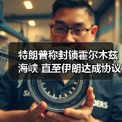 特朗普称封锁霍尔木兹海峡 直至伊朗达成协议？（图4）