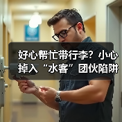 好心帮忙带行李？小心掉入“水客”团伙陷阱（图2）