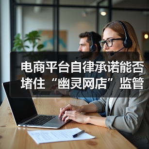 电商平台自律承诺能否堵住“幽灵网店”监管漏洞？