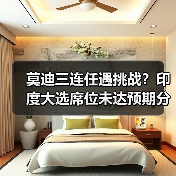 莫迪三连任遇挑战?印度大选席位未达预期分析(图1) 莫迪三连任遇挑战?印度大选席位未达预期分析(图1)