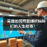 吴尊如何用爱倾听妈妈们的人生故事？（图2）
