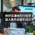 佟梦实演绎五竹蜕变 机器人角色觉醒引观众不舍（图2）