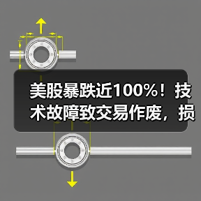美股暴跌近100%！技术故障致交易作废，损失谁来担？（图3）