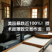 美股暴跌近100%！技术故障致交易作废，损失谁来担？（图4）