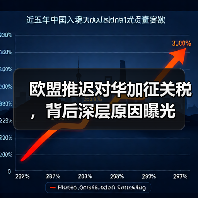 欧盟推迟对华加征关税，背后深层原因曝光（图3）