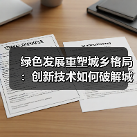 绿色发展重塑城乡格局：创新技术如何破解城乡鸿沟？（图2）