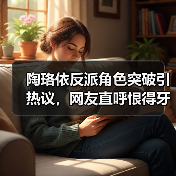 陶珞依反派角色突破引热议，网友直呼恨得牙痒痒？演技如何征服观众？